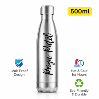 Premium Stainless Steel Water Bottle – Leak Proof & Durable